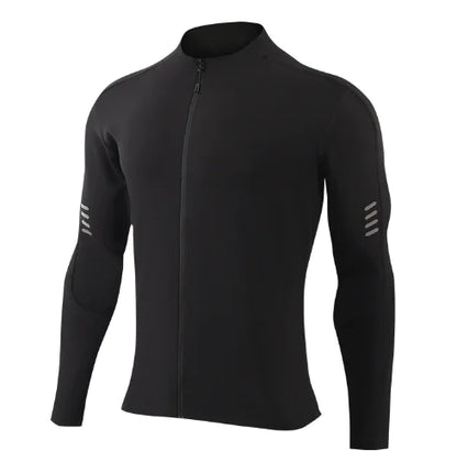 Cyklistický dres s UV ochranou pre mužov – jeseň / zima