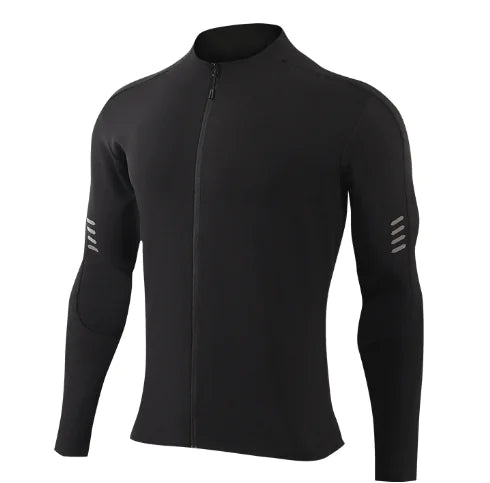 Cyklistický dres s UV ochranou pre mužov – jeseň / zima