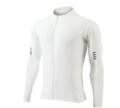 Cyklistický dres s UV ochranou pre mužov – jeseň / zima