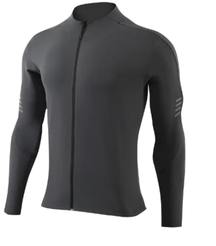 Cyklistický dres s UV ochranou pre mužov – jeseň / zima